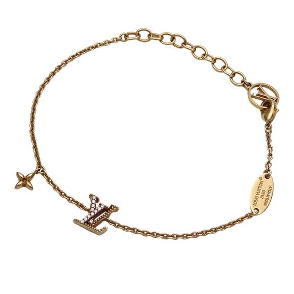 Louis Vuitton LOUIS VUITTON Bracelet for Women Brand Bracelet LV Iconic Gol...